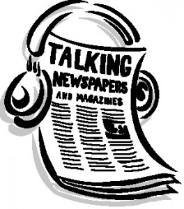 Talking newspapers